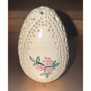 Ceramic Hand Painted‎ Carved Egg
